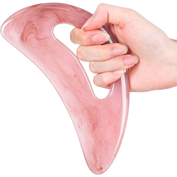 Gua Sha Massasjeverktøy med Harpikshåndtak - Flott Skrapeverktøy for
