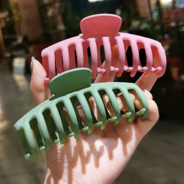 ##/Hårklämma 4 stycken hårklämmor stora plastklämmor##/