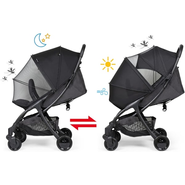 Universal Myggnett for Barnevogn - Anti-UV - Universal Babyvogn