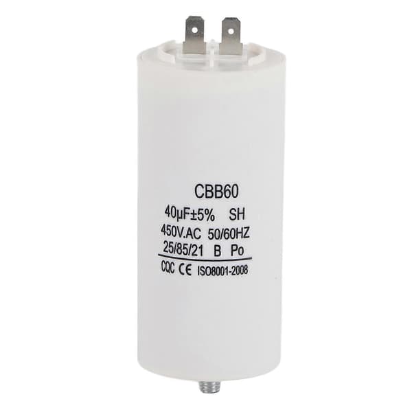 CBB60 450V 40uf Vattenpumpskondensator för tvättmaskin 50/60Hz