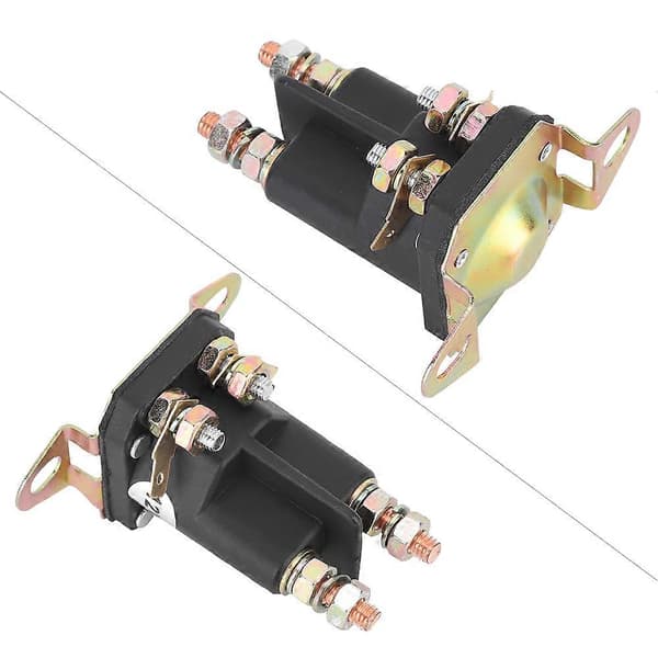 Metal ABS Bil Starter Motor Magnetisk Kontakt Relæ 12VDC 33-334 Bil Relæ Tilbehør