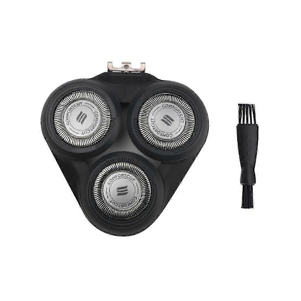 Erstatningsbarberhode for Philips S5000 S5370 S5571 S5420 S5140 S5078 S5077 S5050 S5082 Elektrisk barberblad - Svart