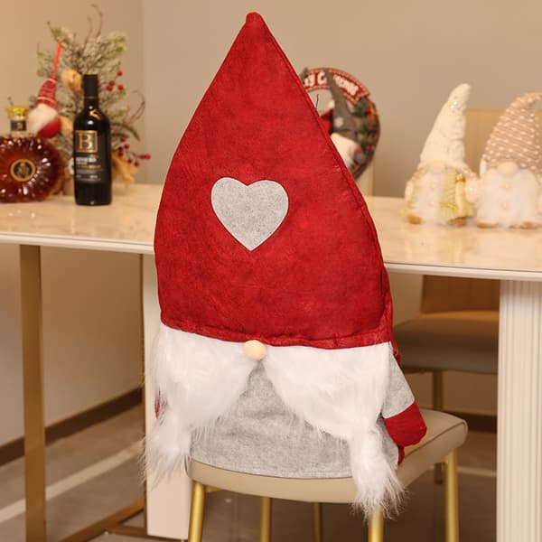 2 kappaletta tuolinpäällinen joulukoriste