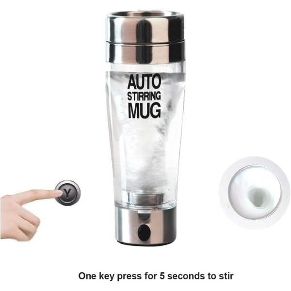 Lækagesikker Rejsemug, Kaffeomrøringskop, Isoleret