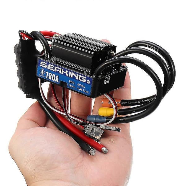 Hobbywing Seaking V3 180A Borstlös Vattentät ESC Hastighetsregulator 6V/5A BEC för Rc Båtdelar