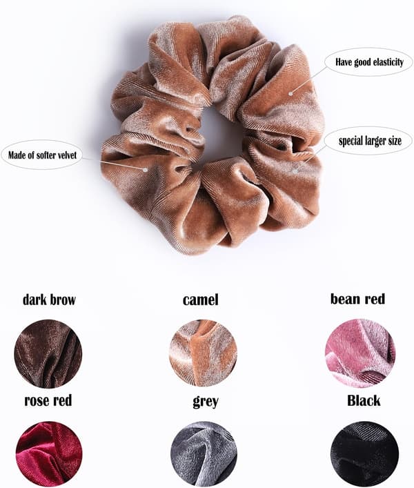 6 Venyttävää Voluminous Hair Loopia Voluminous Hair Loops Pehmeä Hius B