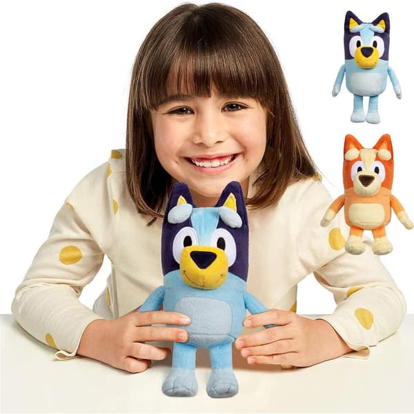 Plushleker (Bruy), Bruys myke animerte leker, tegneseriefigurer, an