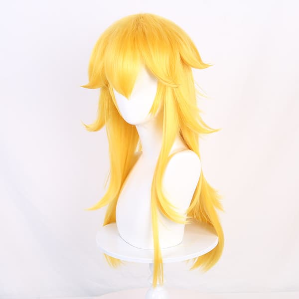 ##/Monikerroksinen pitkä vaalea cosplay-peruukki##/