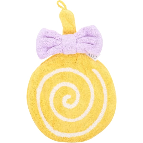 Yellow Absorbent Lovely Fleece Cartoon Kitchen Drying Skin Frien