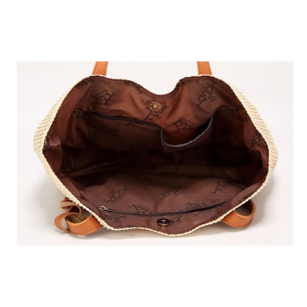 ##/Axelremsväska Damväska Halmvävd Crossbody Bohemia Handväskor##/