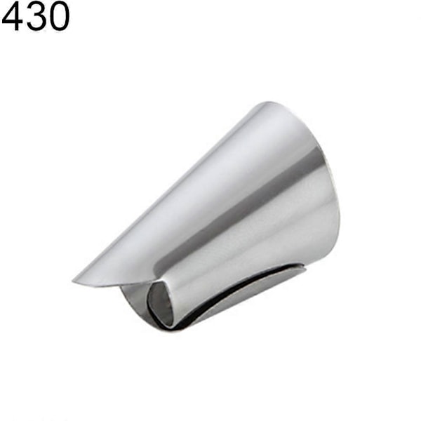 Ruostumattomasta teräksestä valmistetut mutterit Hedelmien kuorija Kuorintaleikkuri Sormisuoja Keittiötyökalu 430 Stainless Steel