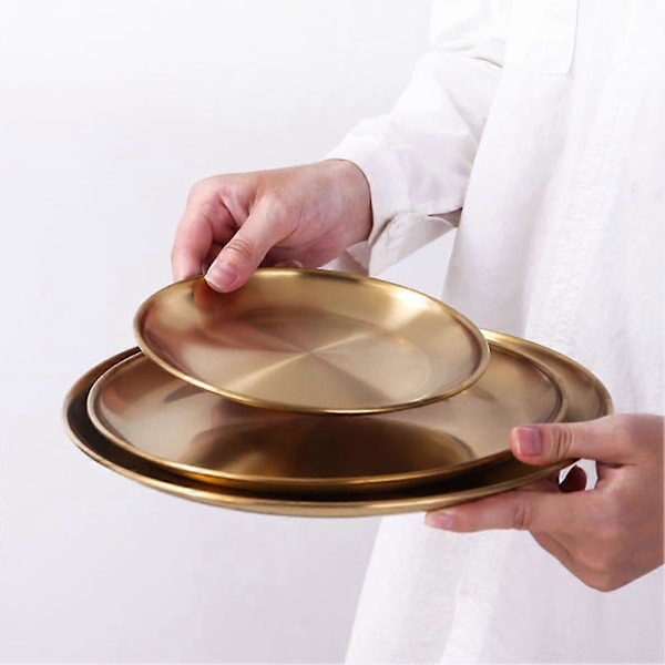 14/17/20/23/26cm Pyöreä Ruokalautanen Astiasto Liha Jälkiruoka Pizza-astia Hedelmävati 20cm