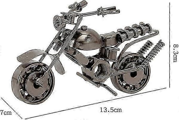 Motorcykelmodel, Jernmotorcykelmodel, Retro Kreativ Jernmotorcykelmodel, Klassisk Mode Motor