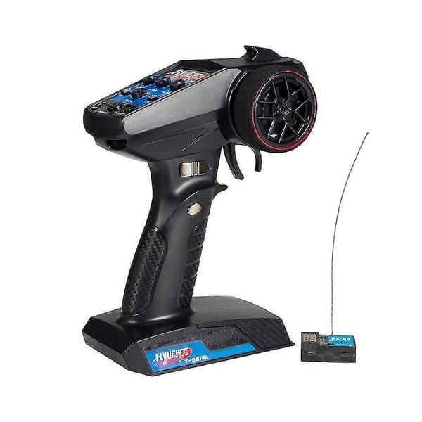 FLYUEACE T6819A 2.4GHz 4CH Sender med RXG4 Lyskontroll Mini Mottaker for RC Bil Båt Tank Mo