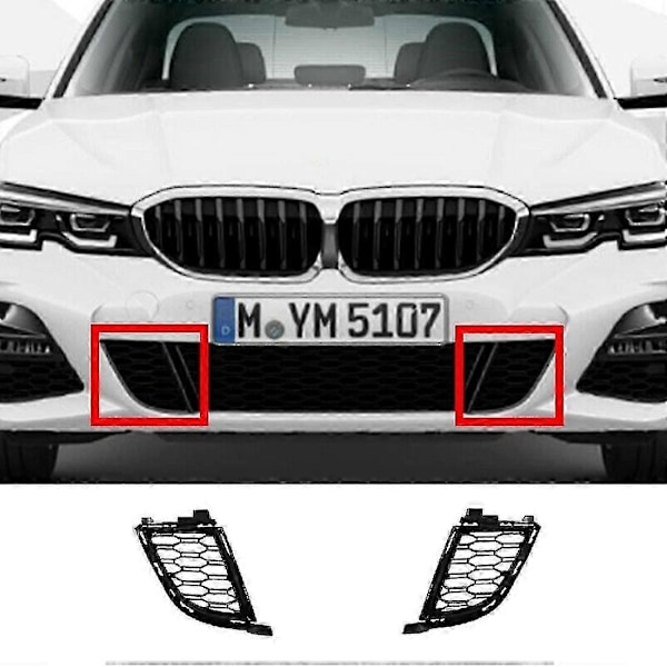 Front Kofanger Nedre Grill Dækning 51118075601 51118075602 til - 3 Serie G20 G21 318I 320I 325I 330I A