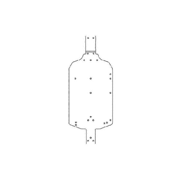 MJX 14209 14210 RC Bil Chassis Reservedeler 14300B