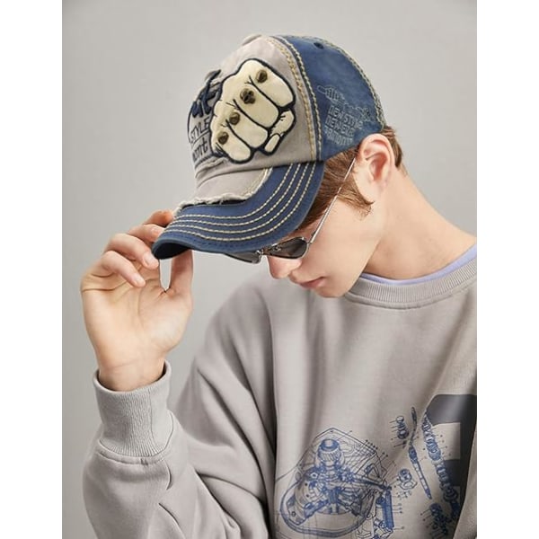 Vintage Solhat Baseball Cap til Kvinder og Mænd til Ferie og Rejser