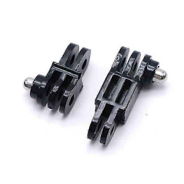 Justerbara raka skarvar Fäste Förlängning Pivot Arm Adapter Set, lång och kort samma/vertikal riktning Kompatibel med Gopro, inklusive en uppsättning lång