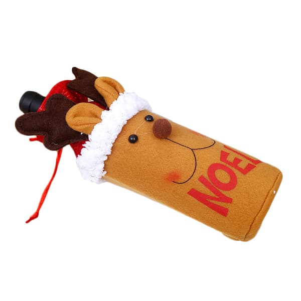 ##/3-pack julgranspynt Gammal Man Vin Flaska Påsar##/