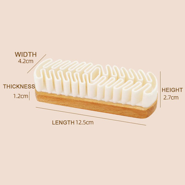 1 Stykke Skinnbørste, Skinnbørste Skinnbørste Crep