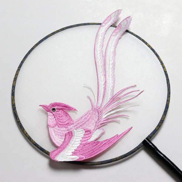 2 kpl lintukirjonta Silitettävä laastari 24x12,5 cm, Embroidery Sti