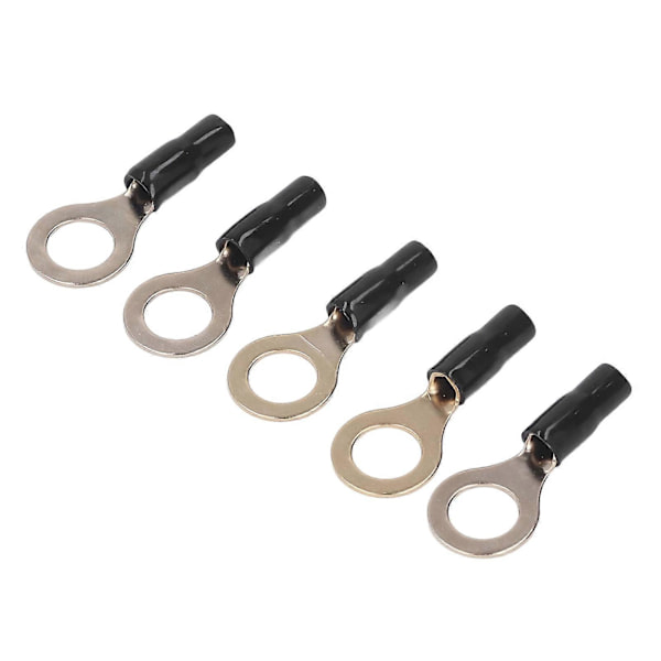 25 stk. 8GA Kabelsko Kobber 12mm Indvendig Diameter Ring Kabel Terminal Endeforbindelse til Fordelingsboks
