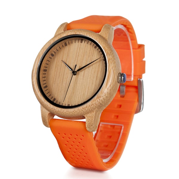##/Kvartsur & premium träklocka i naturträ analog herrur 1 styck##/
