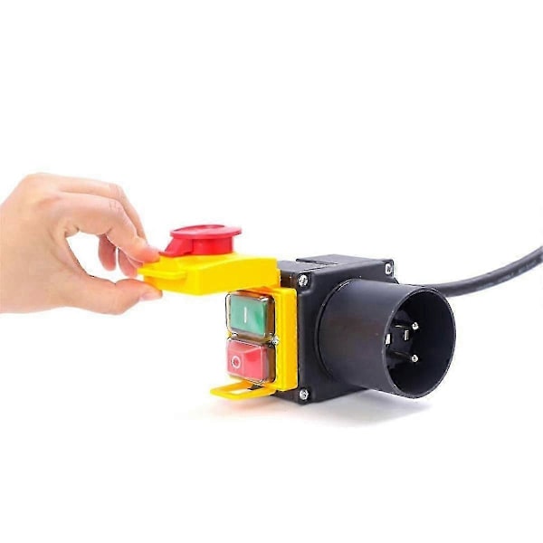 KOA7 250V 16A Brændekløver Solenoid Trykknap HCK3T Træskæremaskine