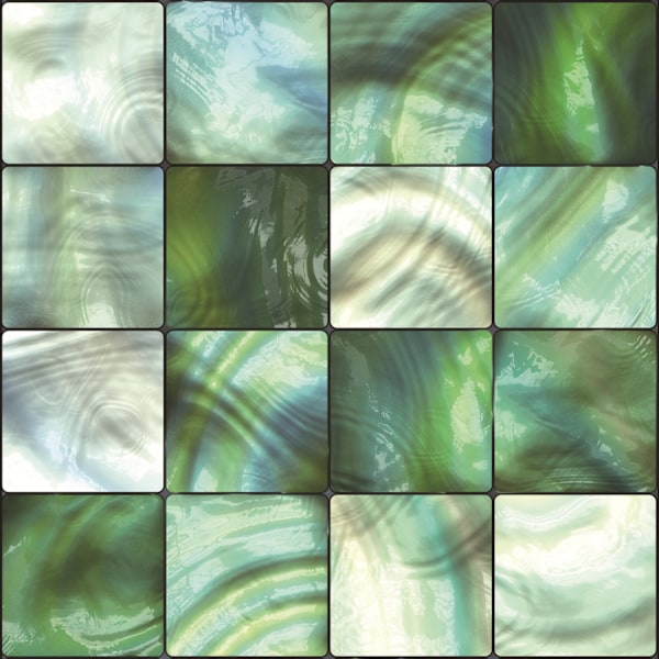 Kakeldekaler mosaik kakeldekaler i ett set om 10