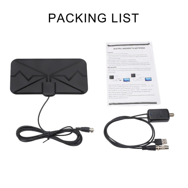 3600 Mile 4K Digital inomhus-TV-antenn, DVB-T HD Digital TV Antenn