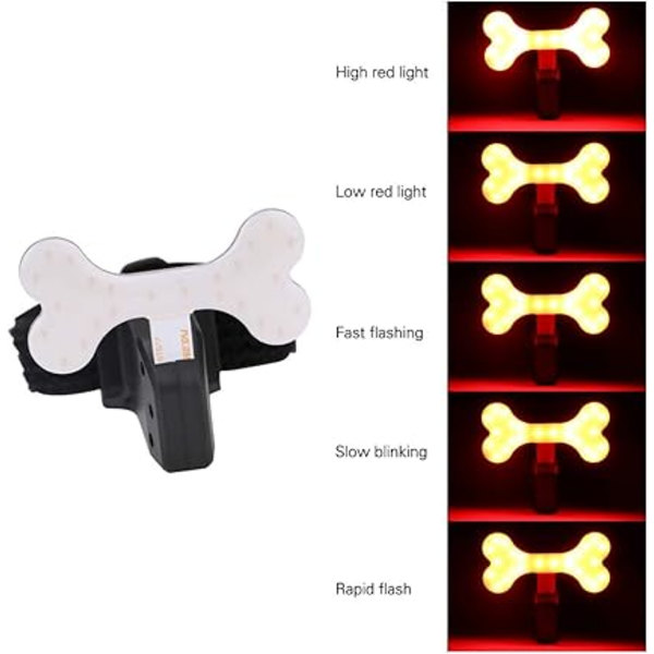 Cykel bakljus i benform LED bakljus blinkers