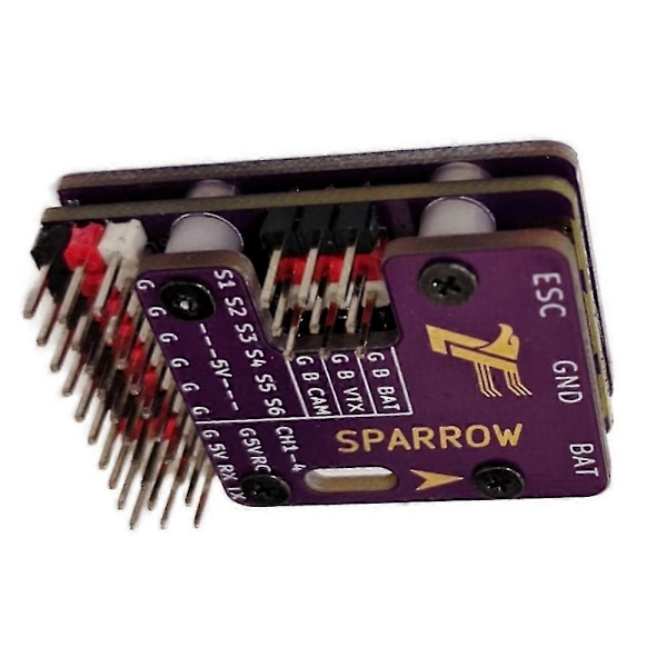 Lefei Sparrow 2-OSD Flight Controller Gyro Stabilisering Return Home Støtte SBUS PPM PWM IBUS CRSF