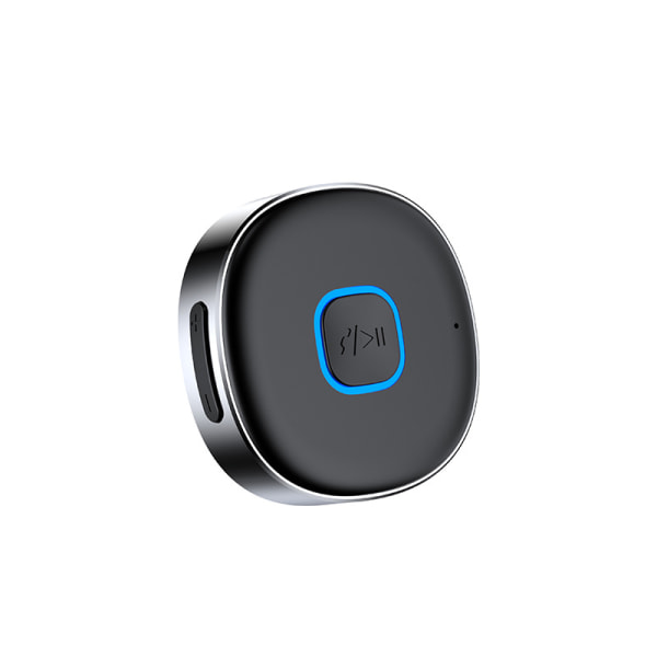 En svart ljudomvandlare, Bluetooth AUX-adapter för bil, Mini Bluetooth
