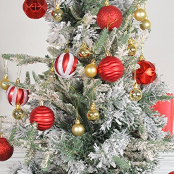 ##/(Red) Julgransdekoration hängande bollar##/