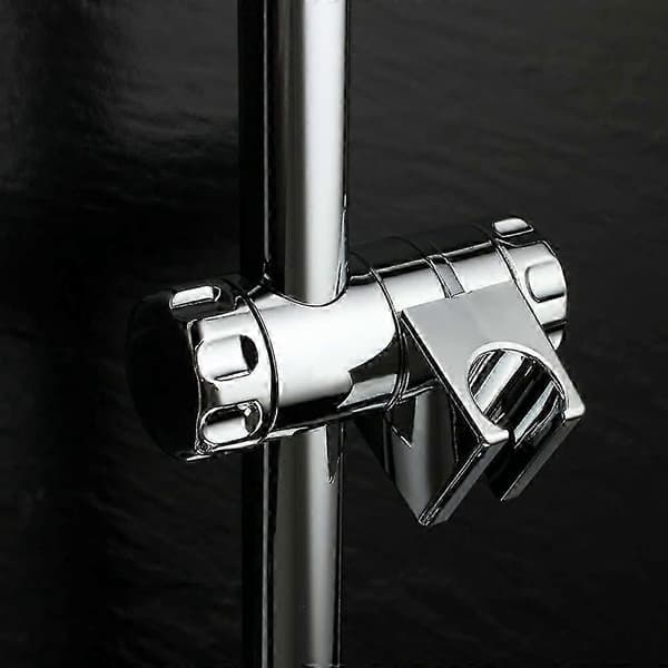 25mm Krom Dusjhovedholder Med Klemmer Til 25mm Dusjstang