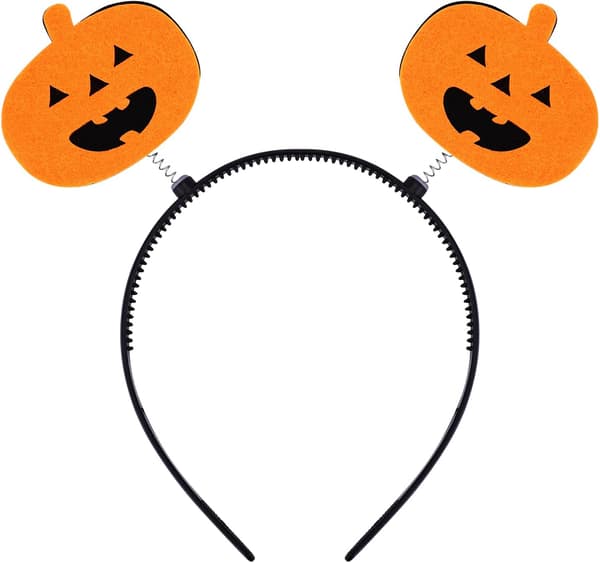 /#/3 stk. Halloween bandana græskar pandebånd, Halloween græskar ha/#/