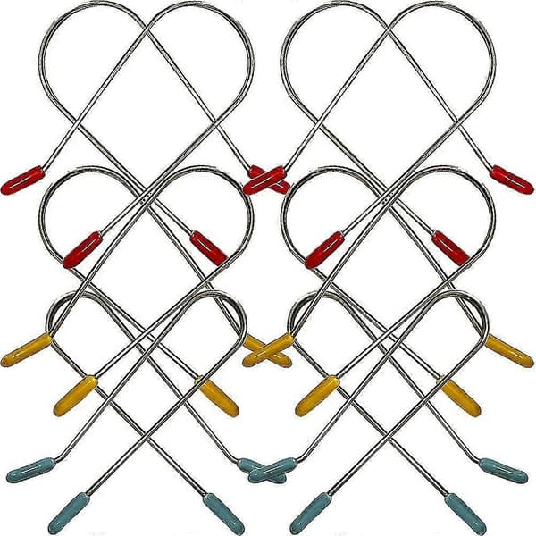 24 stk. Hot Curler Clips Udskiftning Hot Roller Clips Ruller Sikringsnål Til Hjemmesalon