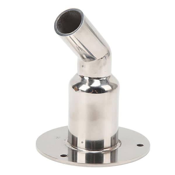 22mm Gjennomgående Skrog Eksos Skin Fitting Socket 316 Rustfritt Stål Rør Sokkel for Yachter Skip Dieselvarmer Ventiler Bend