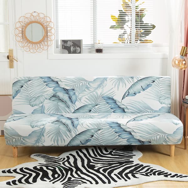 Stretch Sofa Trekk uten Armleninger, Universal Armløs Sofa Trekk, Alle Dekket