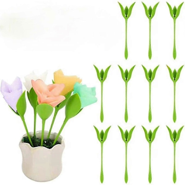 Dekorasjon Rull Blomst Serviett Holder Husholdning Samling Papirhåndkleholder Bord
