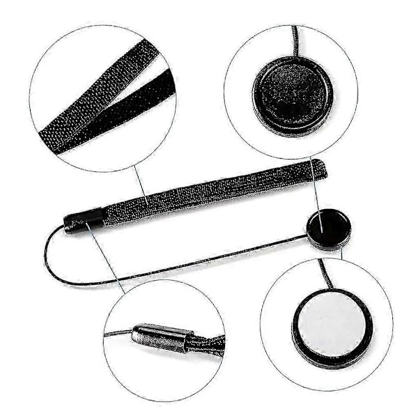 5 stk. Linsebeskyttelsesdeksel Anti-tapt Tau, Universell Dslr Slr Kamera Anti-tapt Linsebeskyttelsesdeksel Holder Lanyard Stropp Forebygge Tap
