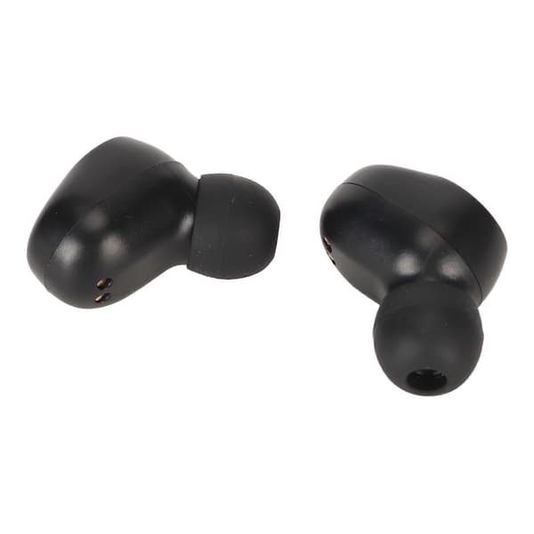Bluetooth Earbuds Stereo IPX7 Vandtæt Tung Bas Trådløse Høretelefoner med Spejl Digital Display Opladningsetui Grå