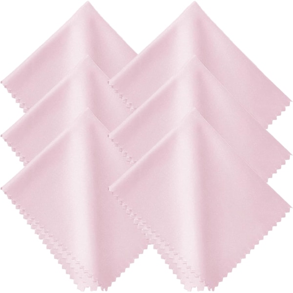 ##/Glasputsduk 6 stycken - rosa, 15 x 18 cm, mikrofiber sc##/