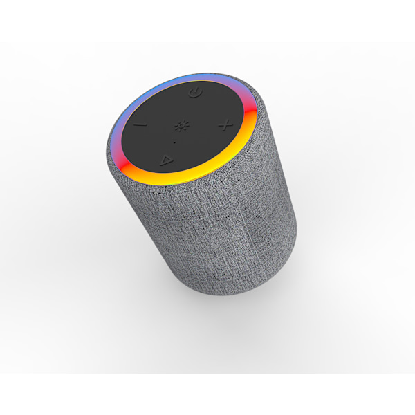 ##/Vanntett Bluetooth-høyttaler for utendørs - Grå, Cylinder Dazzle Mini##/