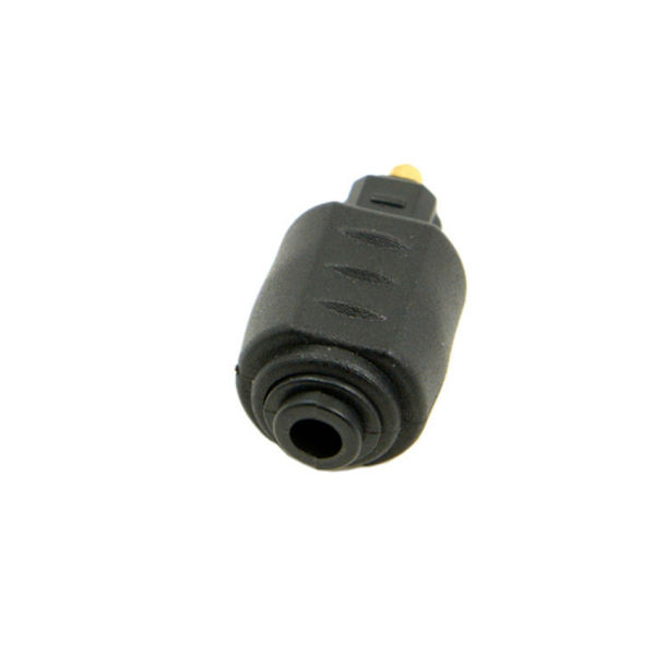 /#/5 stk. Mini 3,5 mm Jack til Toslink Han til Hun Optisk Forbindelse Lydadapter til fremragende lydkvalitet - Pakke/#/