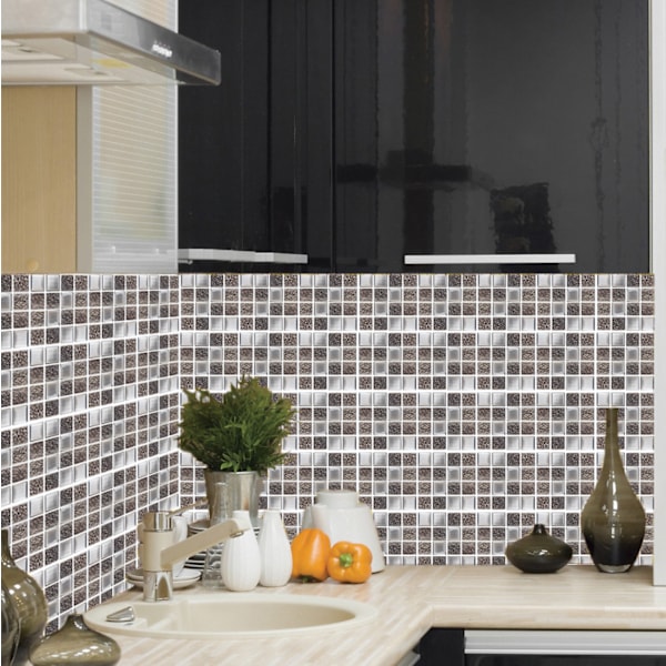 ##/Flisbelegg mosaikkfliser i et sett med 10##/