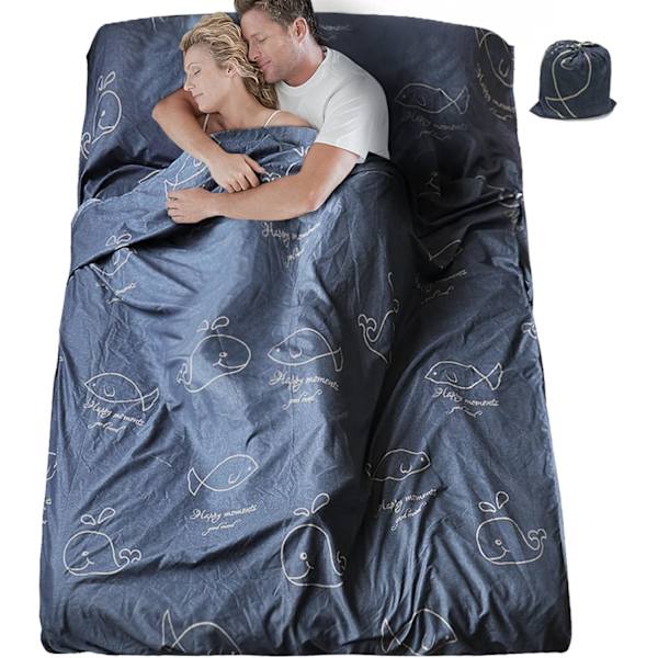 Sovepose Trekk, 230 x 180 CM, Polycotton Dobbel Sovepose