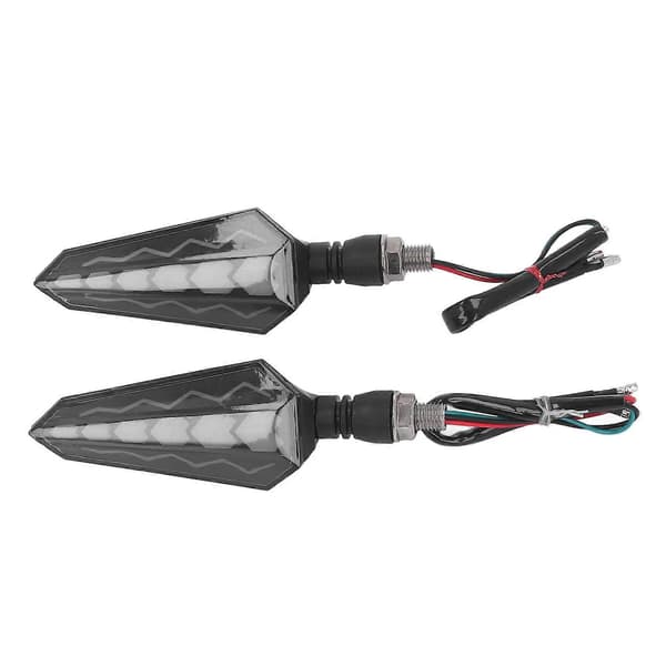 1 par DC12V Motorcykel 2-vejs blinklys Universal IPX6 Vandtæt LED-indikatorlys til motorcykel