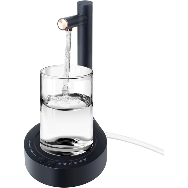 Navyblå - 1 stk. bærbar vannpumpe, USB-oppladbar vanndispenser