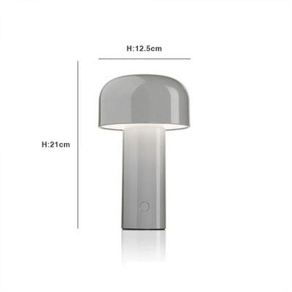 LED Bordlampe Svampelampe Trådløs Bordlampe